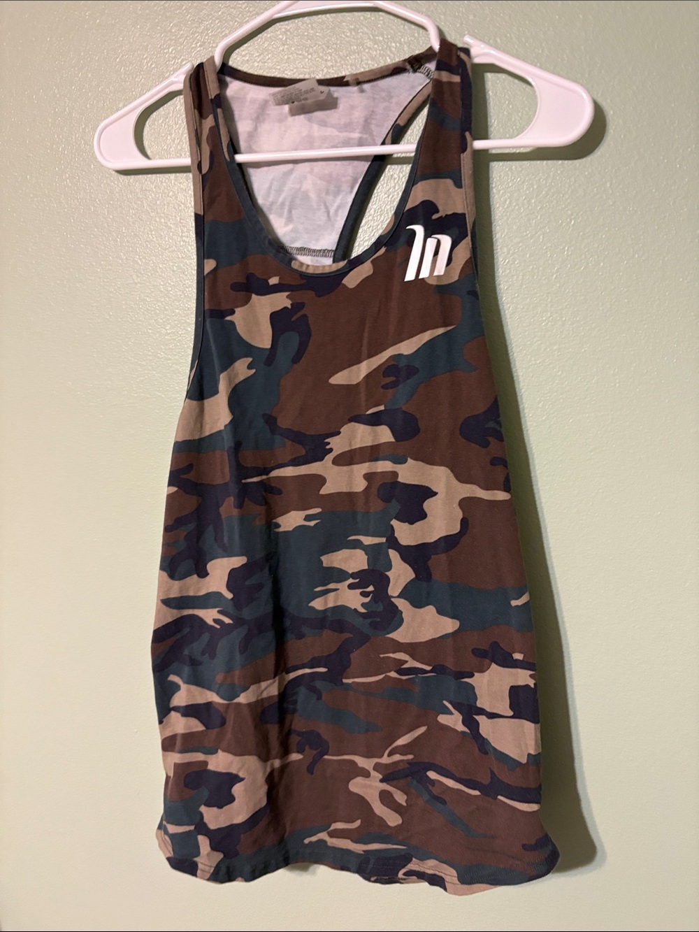 Women’s Camo Racerback Tank Top - Brown Camo